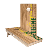 Eugene Campus Gameday Star Cornhole Boards