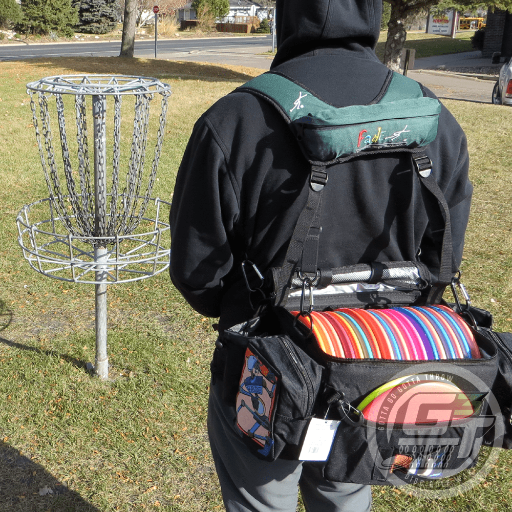 Bag Fade Gear WeatherGuard Suspenders Disc Golf Bag Backpack Strap