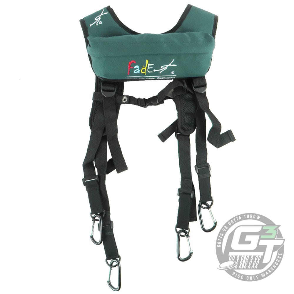 Bag Green Fade Gear WeatherGuard Suspenders Disc Golf Bag Backpack Strap
