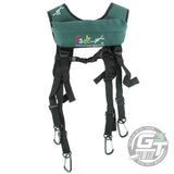Bag Green Fade Gear WeatherGuard Suspenders Disc Golf Bag Backpack Strap