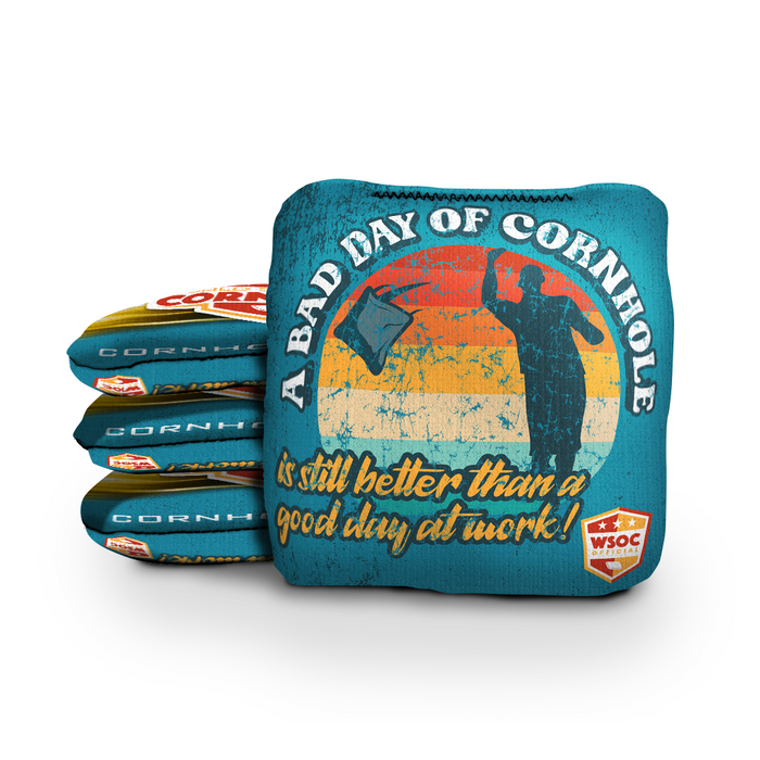 A Bad Day at Cornhole - 6 Inch WSOC Official Pro Cornhole Bags