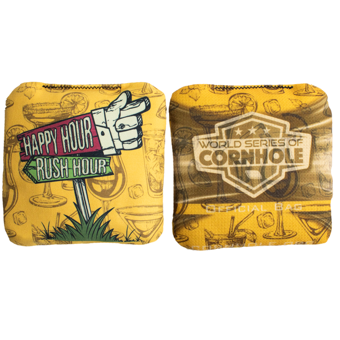 Happy Hour - 6 Inch WSOC Official Pro Cornhole Bags