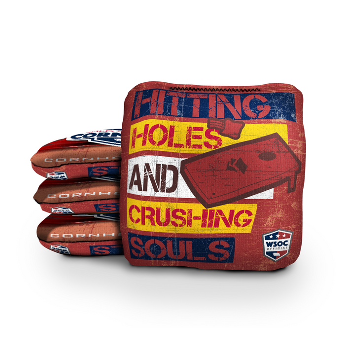 Hittin Holes - 6 Inch WSOC Official Pro Cornhole Bags