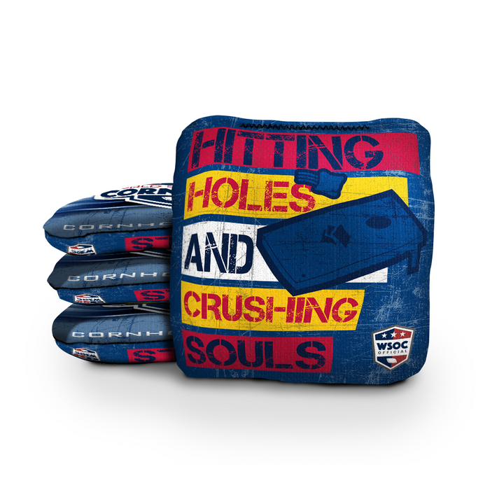 Hittin Holes - 6 Inch WSOC Official Pro Cornhole Bags