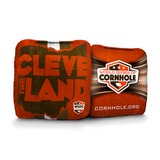 Cleveland Browns The Land - 6 Inch WSOC Official Pro Cornhole Bags