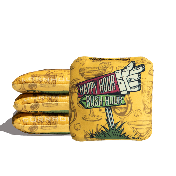 Happy Hour - 6 Inch WSOC Official Pro Cornhole Bags