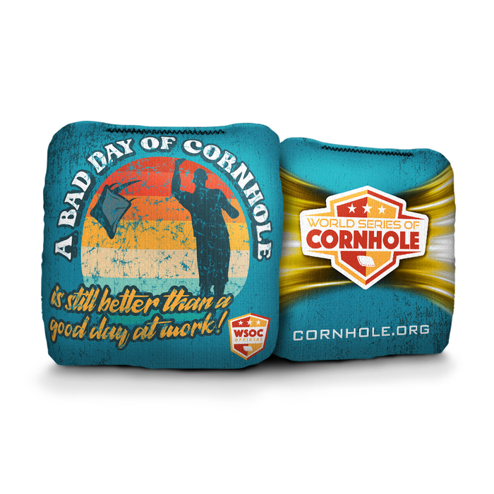 A Bad Day at Cornhole - 6 Inch WSOC Official Pro Cornhole Bags