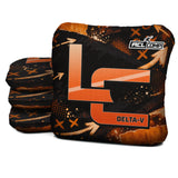 Cincinnati Football Cornhole Bags - Set of 4 | Logic Cornhole