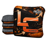 Cincinnati Football Cornhole Bags - Set of 4 | Logic Cornhole