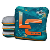 Miami Football Cornhole Bags - Set of 4 | Logic Cornhole