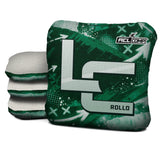 New York - Green Football Cornhole Bags - Set of 4 | Logic Cornhole