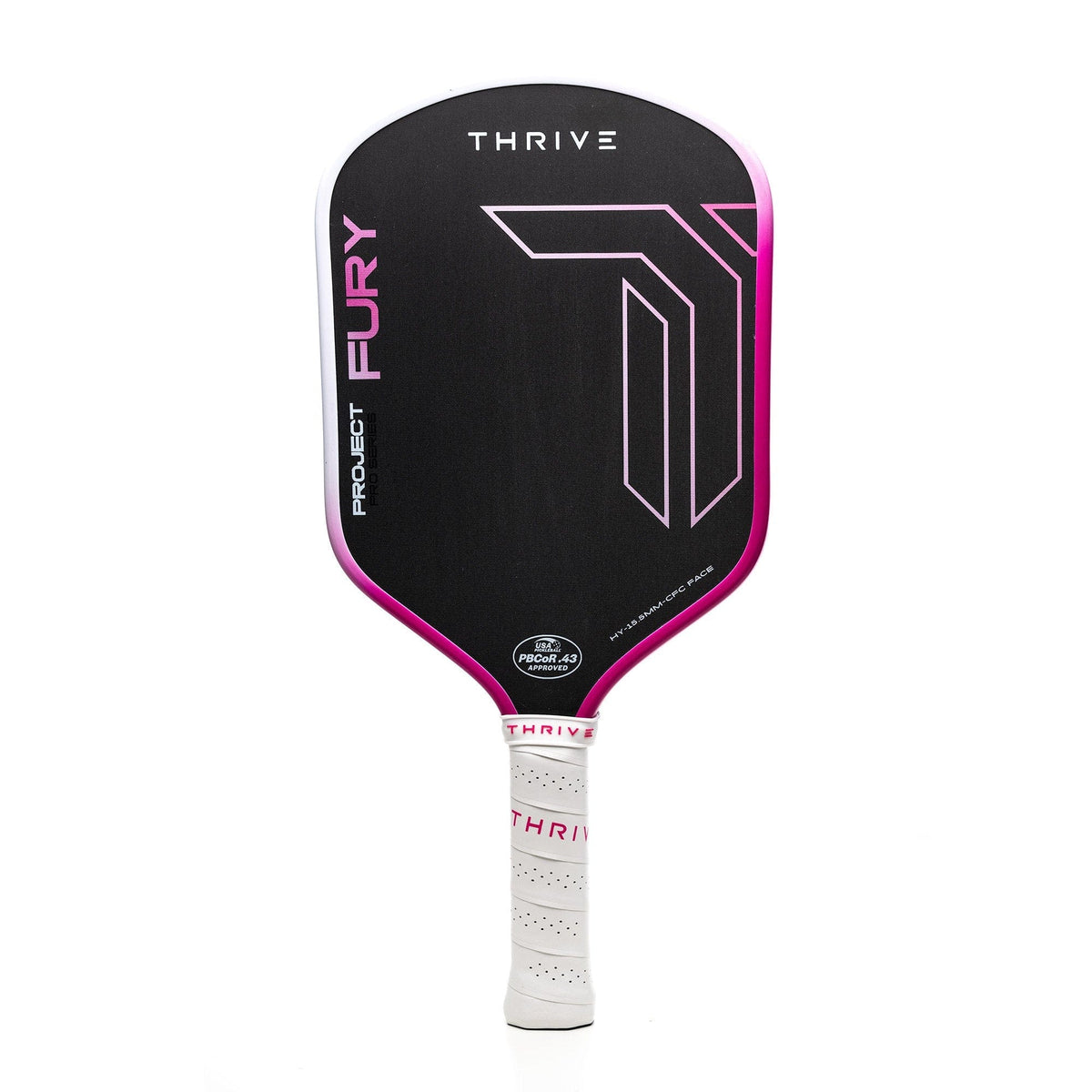 Pickleball Paddle Pink / 110 FURY Hybrid 15.5 MM (GEN 3.5 POWER SERIES) 6 month warranty