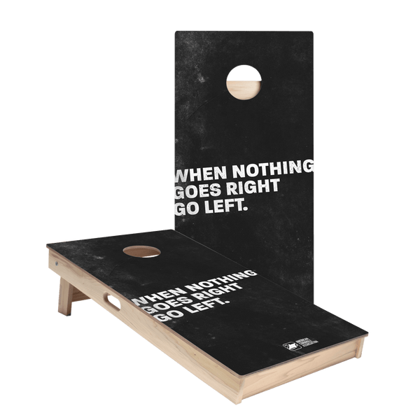 Go Left Star Cornhole Boards