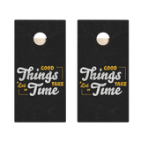 Good Things Star Cornhole Boards