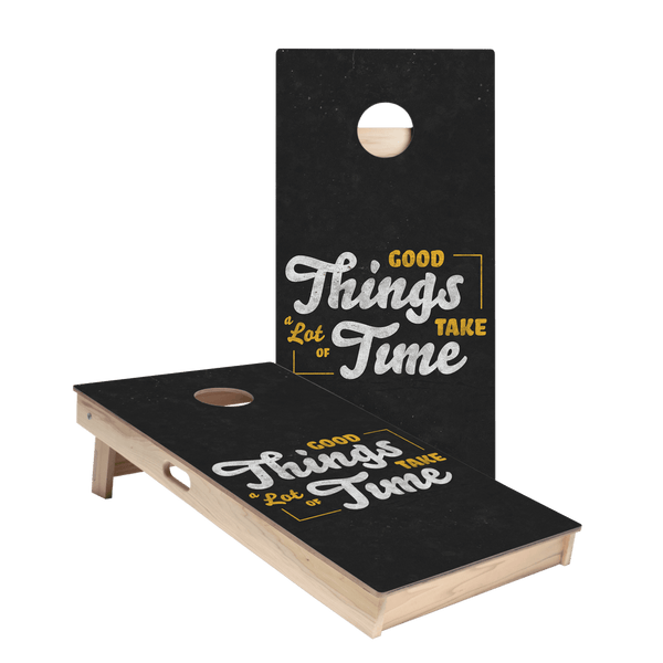 Good Things Star Cornhole Boards