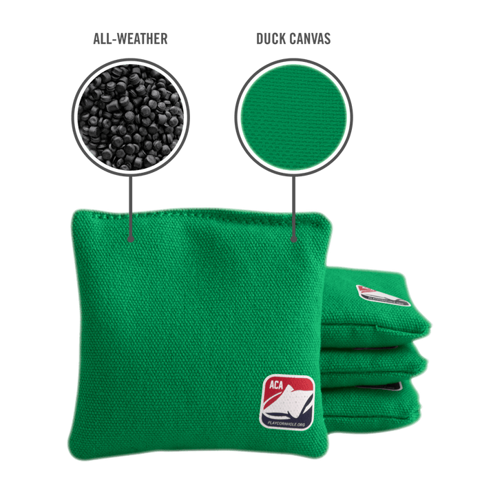 Green Daily 44x Cornhole Bags
