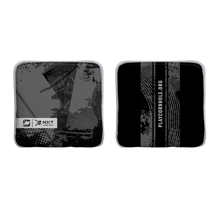 Grunge Black NXT Lumi-Tek Cornhole Bags