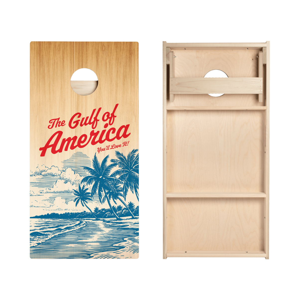 Gulf of America Star Cornhole Boards