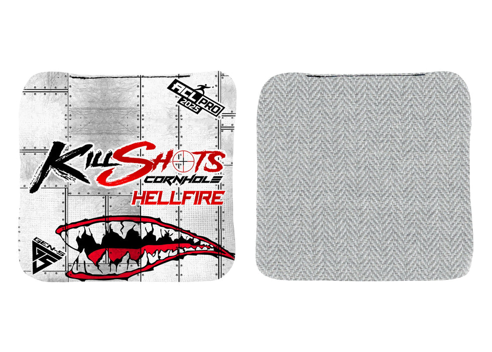Killshots Cornhole | Hellfire Series | Limited Edition | 2025 ACL Pro Cornhole Bags
