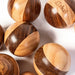 Bocce Hevea Wood 72mm Travel Bocce Set