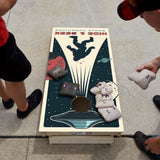 Hide & Seek Sasquatch Star Cornhole Boards