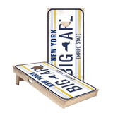 Home State License Plate New York Star Cornhole Boards