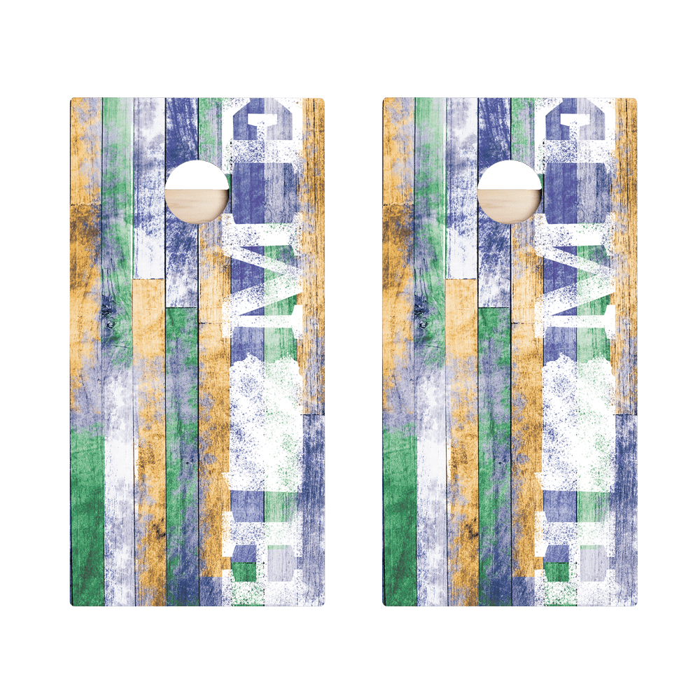Home State Painted Wood Pennsylvania Star Cornhole Boards
