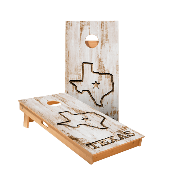 Hometown Of Texas Star Cornhole Boards