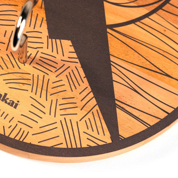 Hook and Ring Hook and Ring Toss Game with Natural Wood Finish