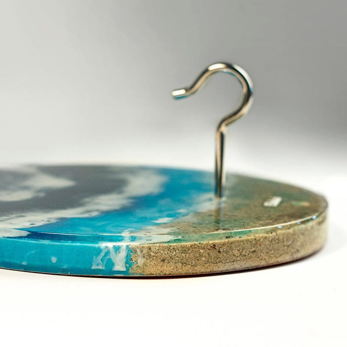 Hook and Ring Hook and Ring Toss Game with Resin and Epoxy Finish | The Beach Hook and Ring Game