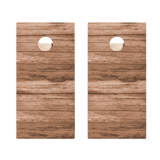 Horizontal Barn Wood Star Cornhole Boards
