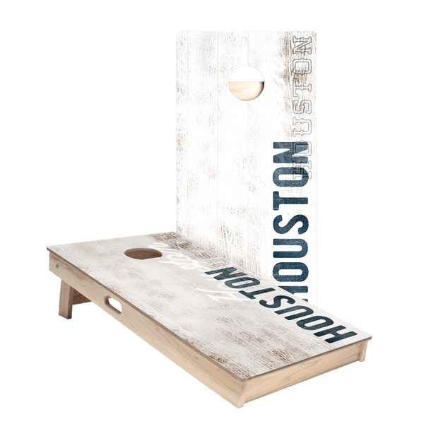 Houston Football Vintage Gameday Star Cornhole Boards