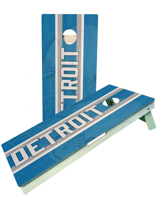 cornhole boards Detroit Football Team Pro Style Cornhole Boards