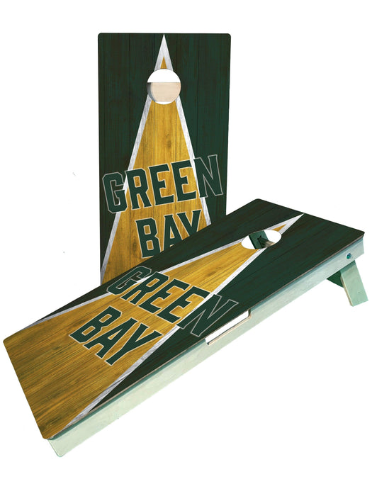 cornhole boards Green Bay Football Team Pro Style Cornhole Boards