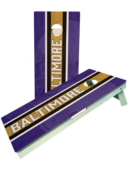 cornhole boards Baltimore Football Team Pro Style Cornhole Boards