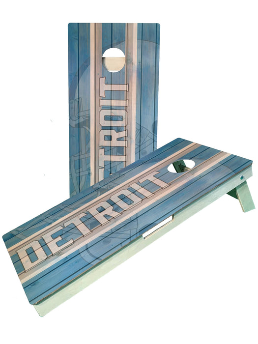 cornhole boards Detroit Football Team Pro Style Cornhole Boards