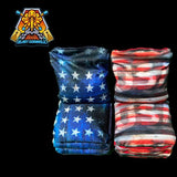 cornhole boards Lineman American Flag Cornhole Boards