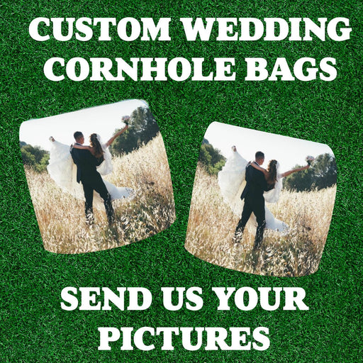 bags Custom Cornhole Bags for Wedding/Engagement Portrait, Wedding Games