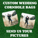 bags Custom Cornhole Bags for Wedding/Engagement Portrait, Wedding Games