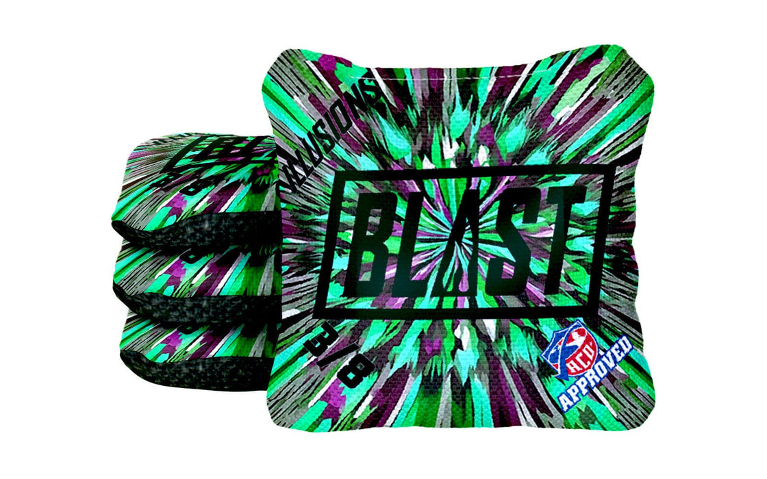 Cornhole Bag Illusions Burst (3/8) ACO Approved!