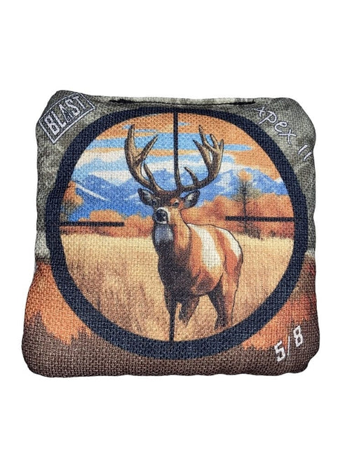 Cornhole Bag Big Buck Hunting Theme - All Series Avail ACO Approved!
