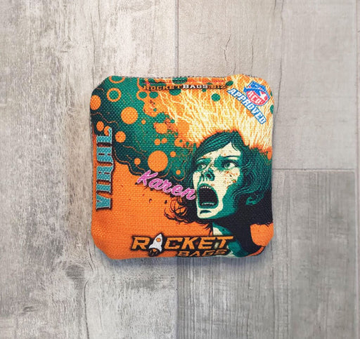 Pro Cornhole Bags VIRAL "Cornhole Karen" Carpet Cornhole Bags ACO Approved