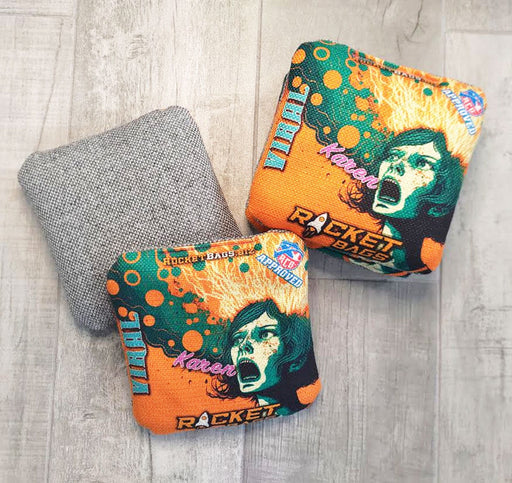 Pro Cornhole Bags VIRAL "Cornhole Karen" Carpet Cornhole Bags ACO Approved