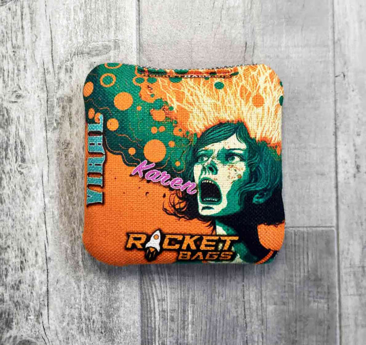Pro Cornhole Bags VIRAL "Cornhole Karen" Carpet Cornhole Bags ACO Approved