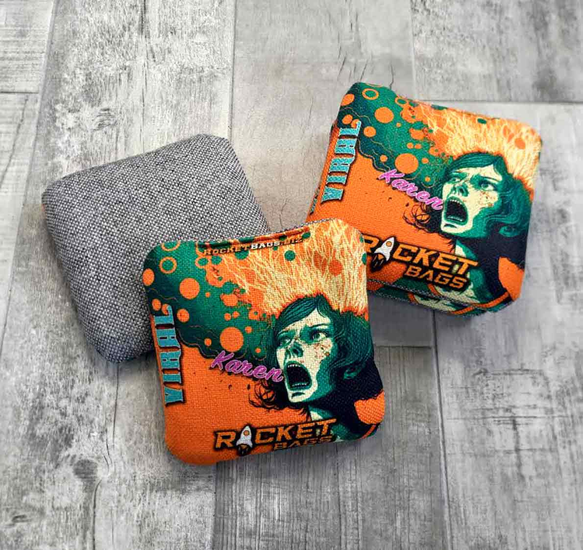 Pro Cornhole Bags VIRAL "Cornhole Karen" Carpet Cornhole Bags ACO Approved