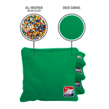 Kelly Green Daily 66x Cornhole Bags