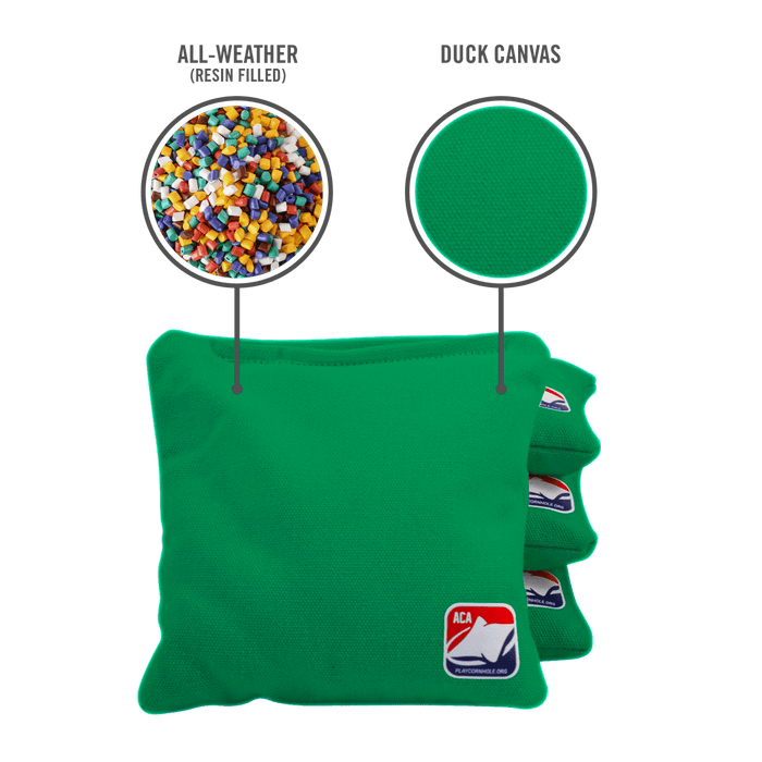 Kelly Green Daily 66x Cornhole Bags