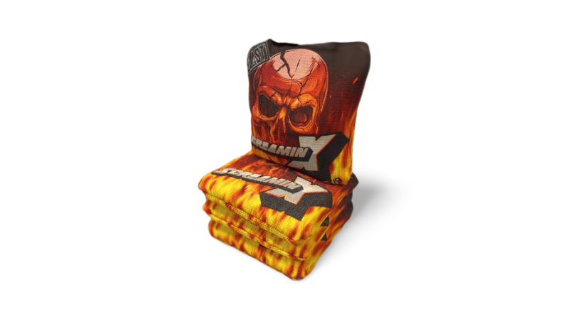 Cornhole Bag Screamin X Cornhole Bags (7/9 or optional 7/10)