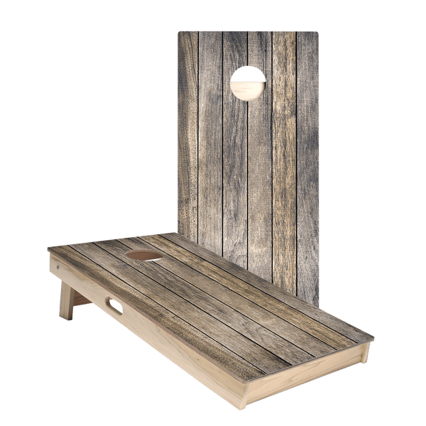 Large Panel Wood Star Cornhole Boards