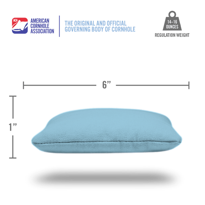 Light Blue Daily 66x Cornhole Bags